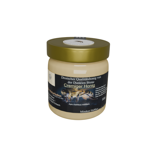 Cremiger Honig der Dunklen Biene