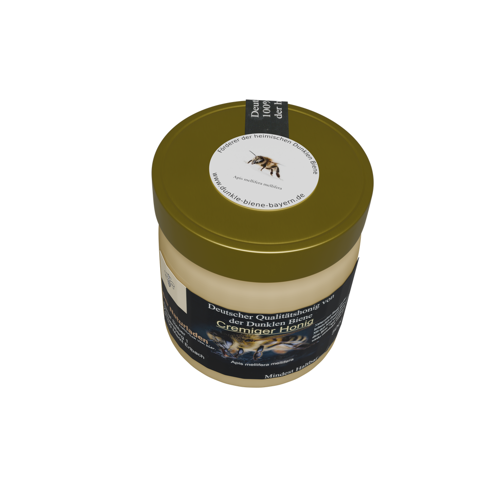 Cremiger Honig der Dunklen Biene