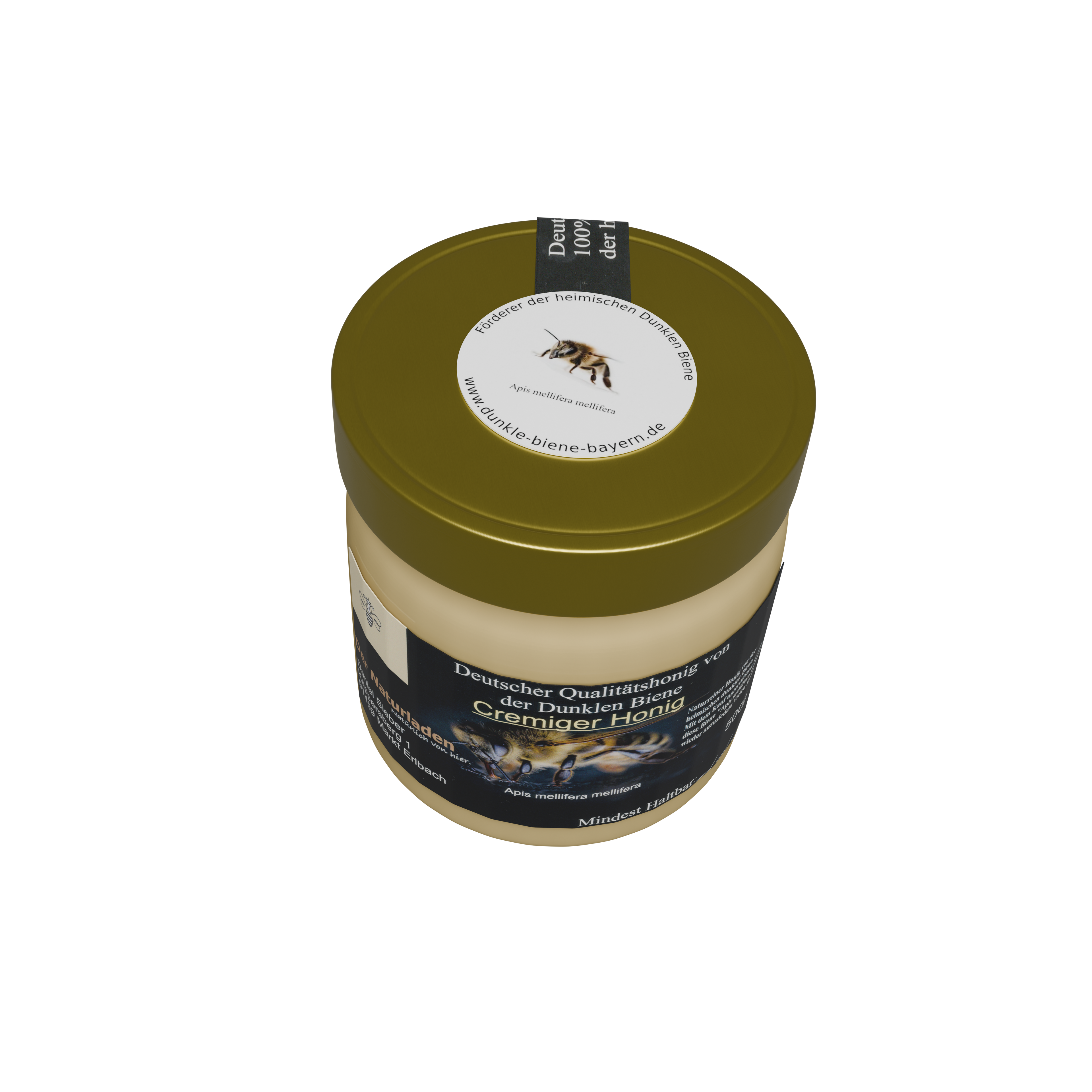 Cremiger Honig der Dunklen Biene