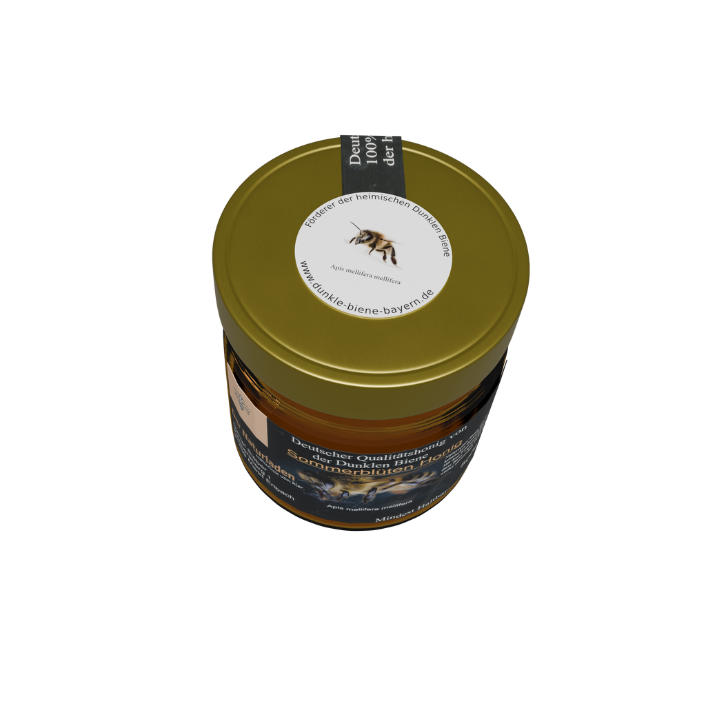 Sommerblütenhonig der Dunklen Biene