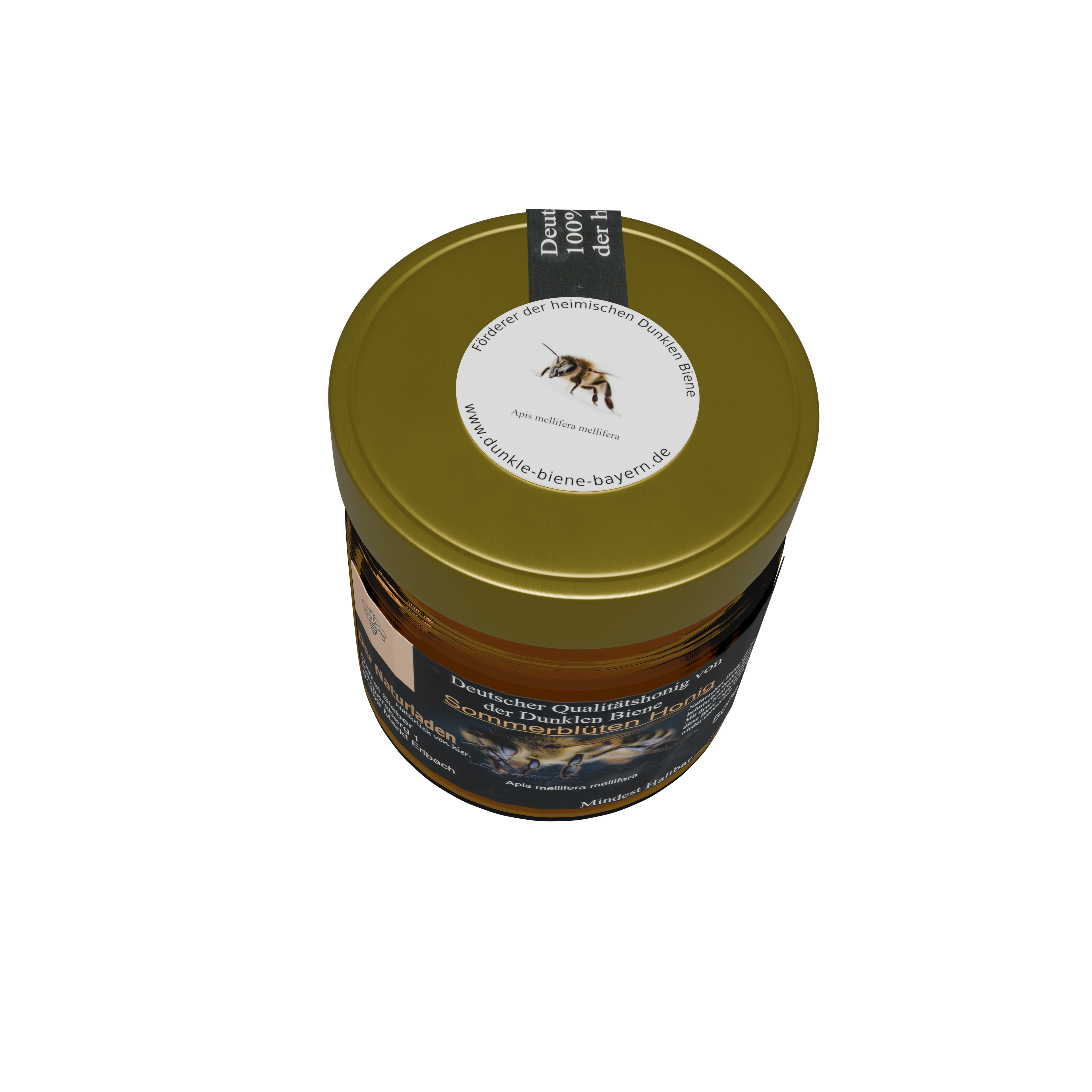 Sommerblütenhonig der Dunklen Biene